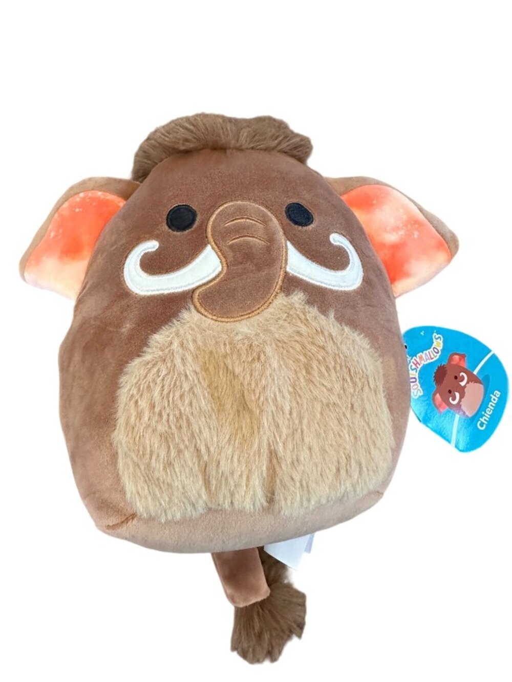 Squishmallow 9" Chienda Wooly Mammoth NWT 2021 S7 #1339